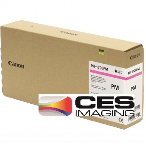 ◎2本セット Canon PFI-1700PM PFI-1700B PFI-1700PM Canon Pigment Photo Magenta Ink Tank - 700ml-0780C001AA